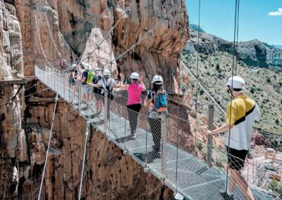 Guiada Puente Transparente Caminito del Rey