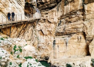 Pasillo sobre Lago Caminito del Rey