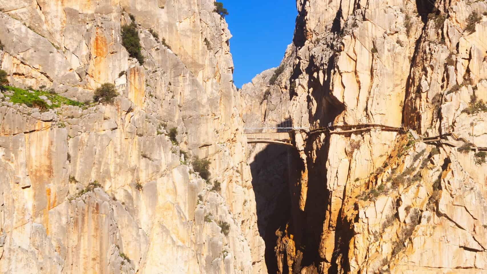 Pasillo sobre Lago Caminito del Rey